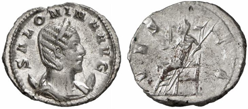 salonina roman coin antoninianus